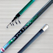 Телескопічне вудлище Kaida Jaguar з кільцями, тест 10-40г, довжина 4м